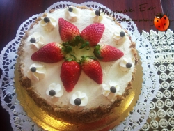 Tort Tiramisu - biszkopt kawowy z mascarpone i śmietaną